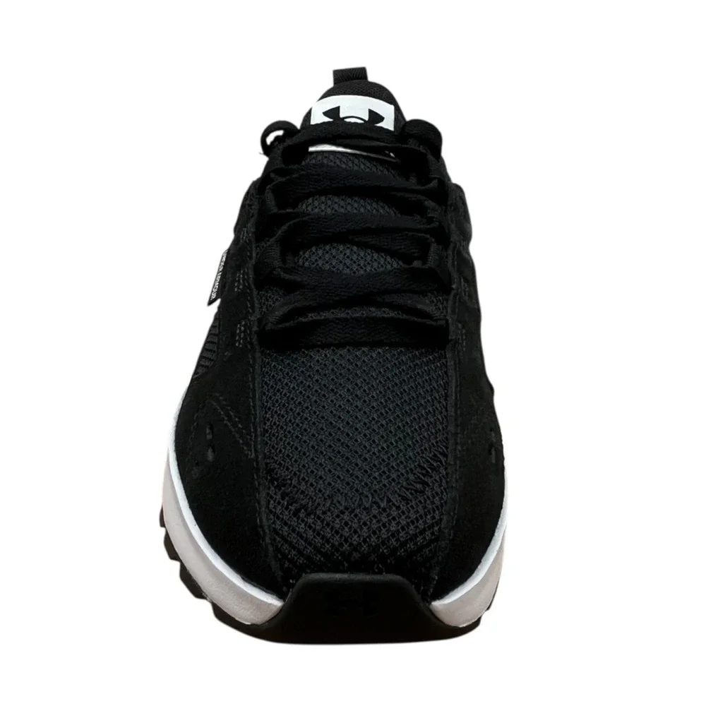 Under Armour Youth Boys GS Street Mirage‎ Sneakers Size 3.5Y Black White Suede